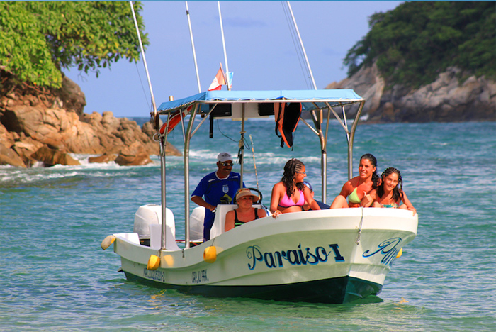 tours en lancha a la bahía conejos