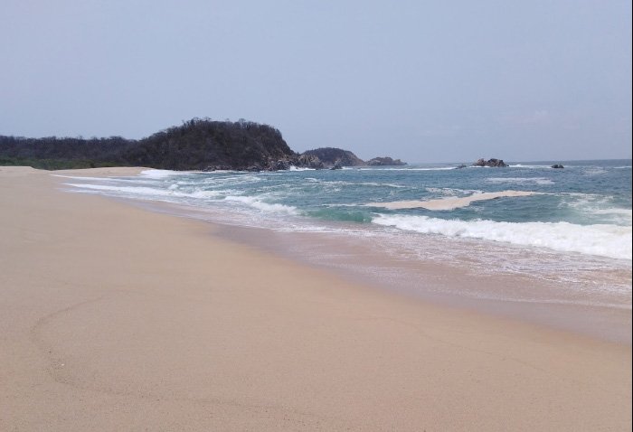 playa punta arena oaxaca