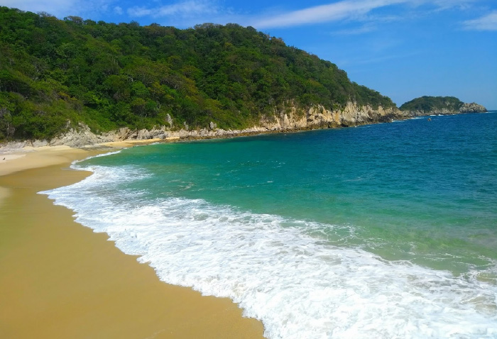 playa tejón huatulco